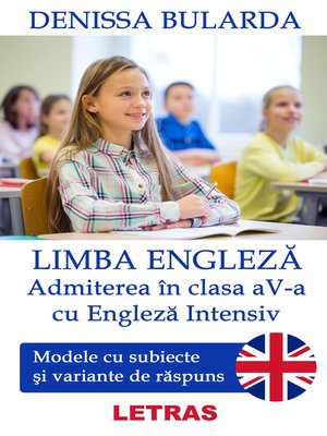 cover image of Limba engleza